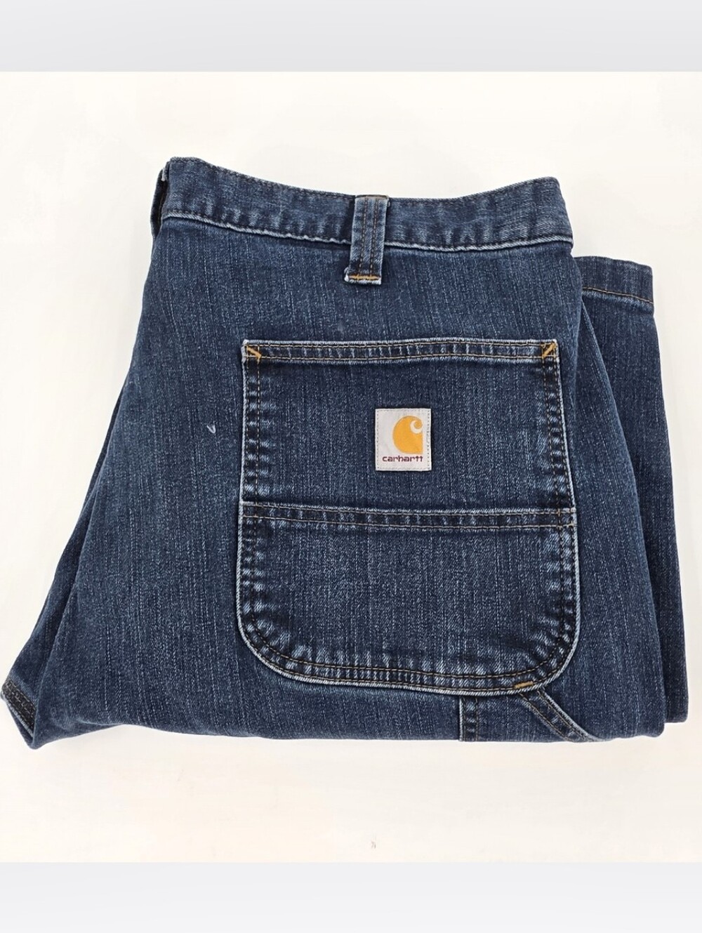 Carhartt Rugged Flex Relaxed Fit Utility Jean Mens 40x32 Dark Wash Denim